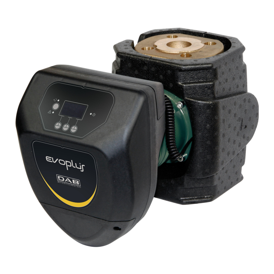 DAB EVOPLUS, EVOPLUS SAN, EVOPLUS SMALL Manual
