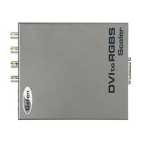Gefen DVI to RGBS with Scaler EXT-DVI-2-RGBSS User Manual