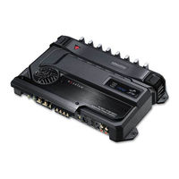 Kenwood KAC-X812D Instruction Manual