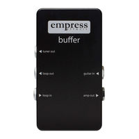 Empress Effects buffer User Manual