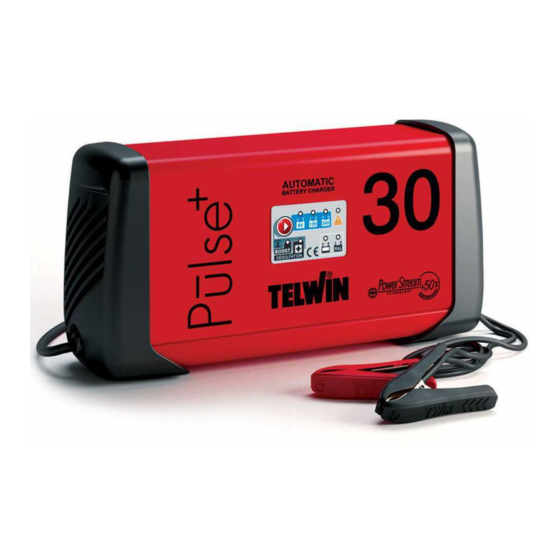 Telwin MULTIFUNCTION BATTERY CHARGER Manuals