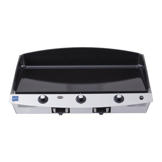 User Manuals: Eno Plancha Series Gas Side Burner