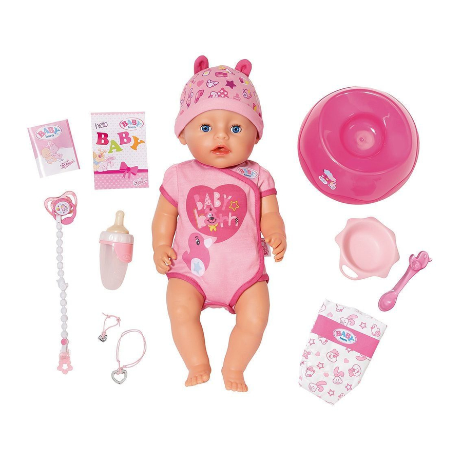 Zapf Creation ABY born Soft Touch Manual