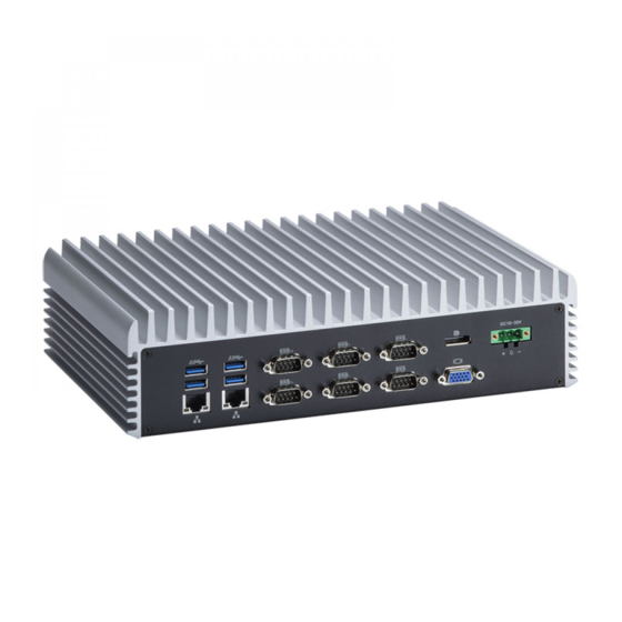AXIOMTEK eBOX670-883-FL Series Quick Installation Manual