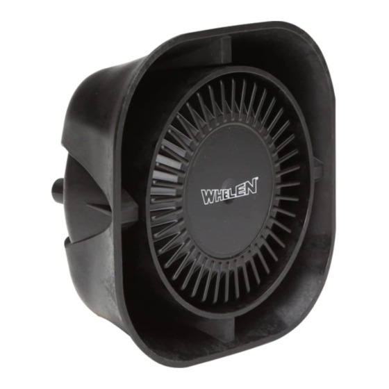 Whelen Engineering Company SAK26 Installation Manual