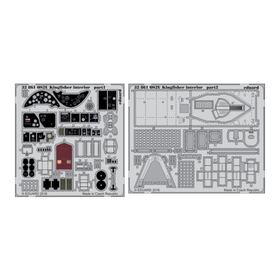 Eduard OS2U Kingfisher interior Quick Start Manual