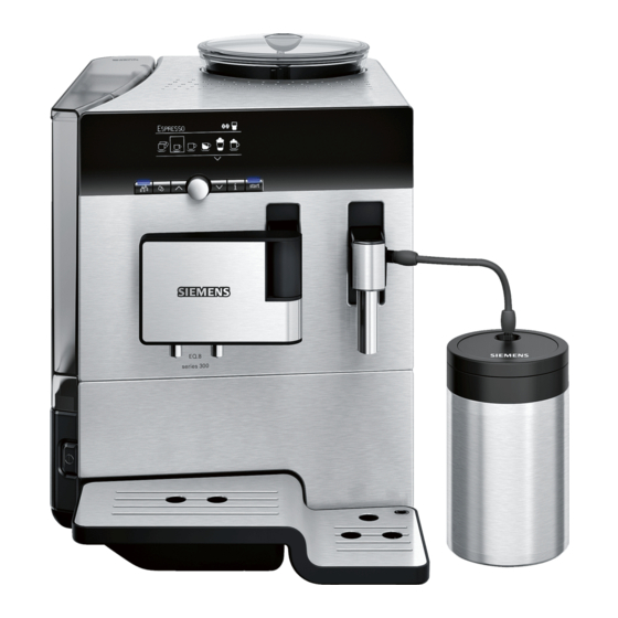 Siemens TE 803 Series Instruction Manual