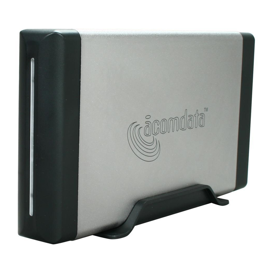 Acomdata PDHD1000UFSE Quick Start Manual