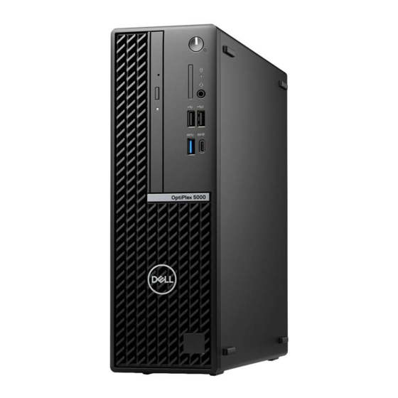 Dell OptiPlex 5000 Small Form Factor Setup And Specifications