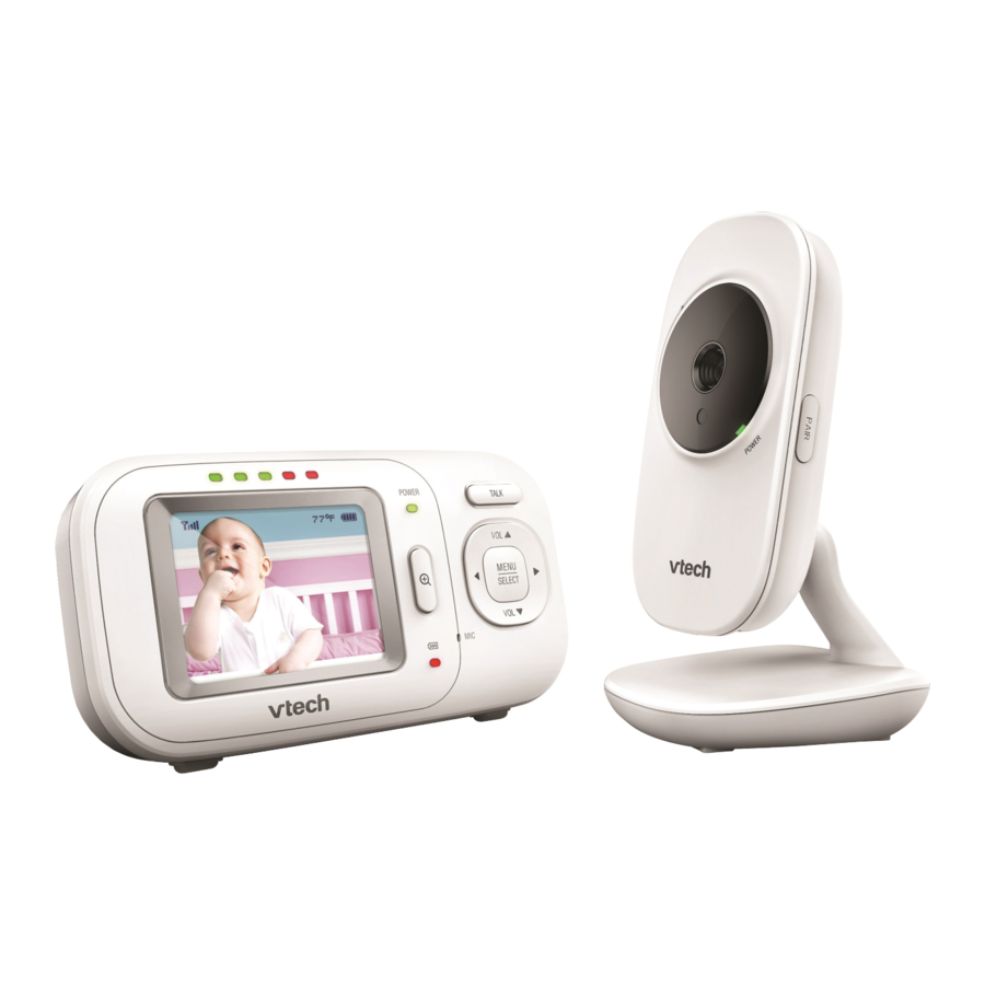 VTech VM2251, VM2251-2 - Video Baby Monitos Manual