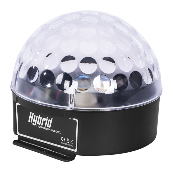 Hybrid MUSHROOM NO DMX User Manual