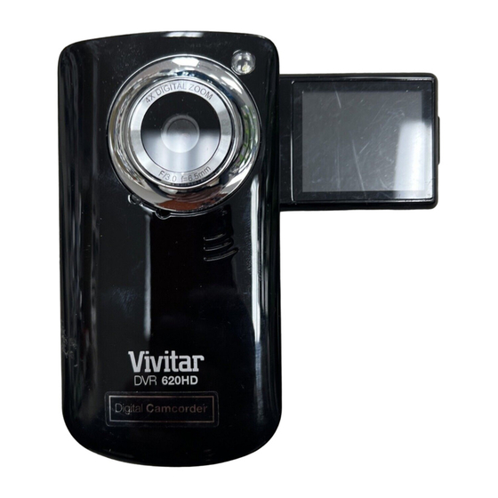 Vivitar DVR 620 User Manual