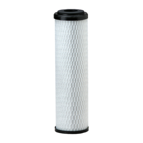 Everpure CG5-10 Replacement Cartridge DEV9108-15 Specification Sheet