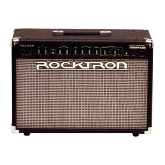 Rocktron Rampage R50DSP User Manual