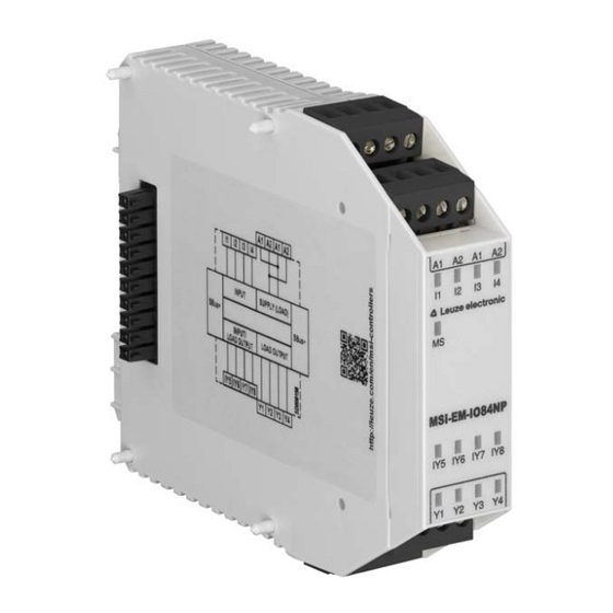 Leuze electronic MSI 400 Series Manual