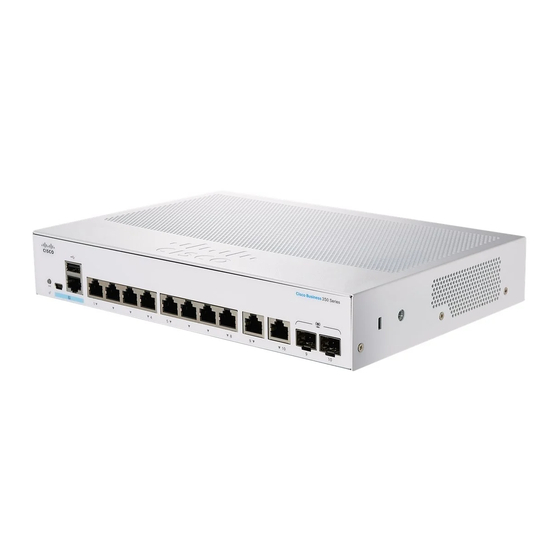 User Manuals: Cisco CBS 350 Series Managed Switch