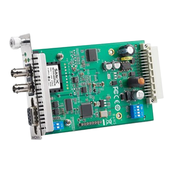 Moxa Technologies TCF-142-M-SC-RM Quick Installation Manual