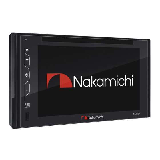 Nakamichi NA3020 User Manual