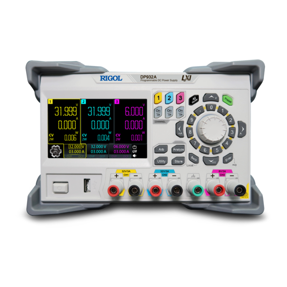 Rigol DP932A User Manual