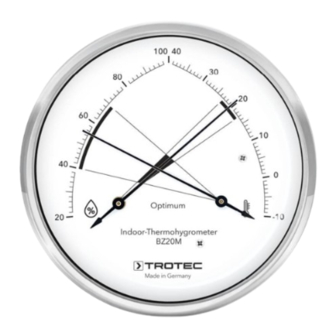 Trotec BZ20M Manual