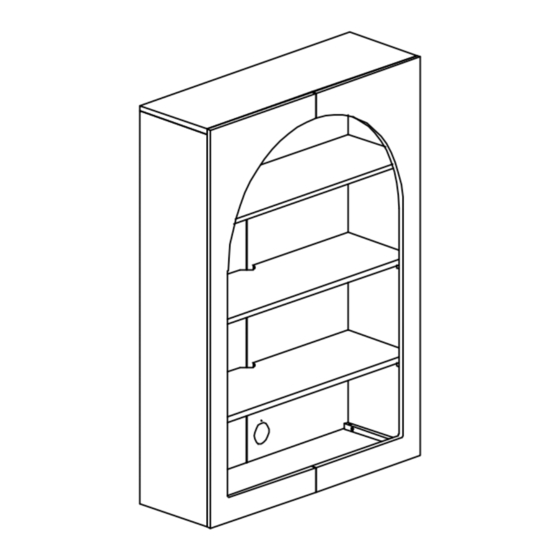URBAN OUTFITTERS Arch Storage Cabinet Assembly Instructions