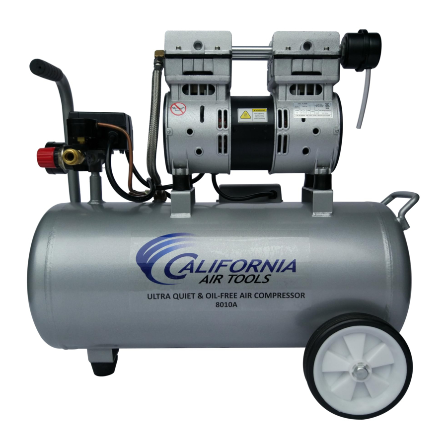 California Air Tools 8010A - Air Compressor Manual