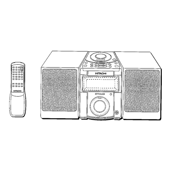 Hitachi AX-M3E Manuals