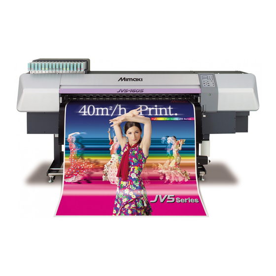 MIMAKI JV5-160S Operation Manual
