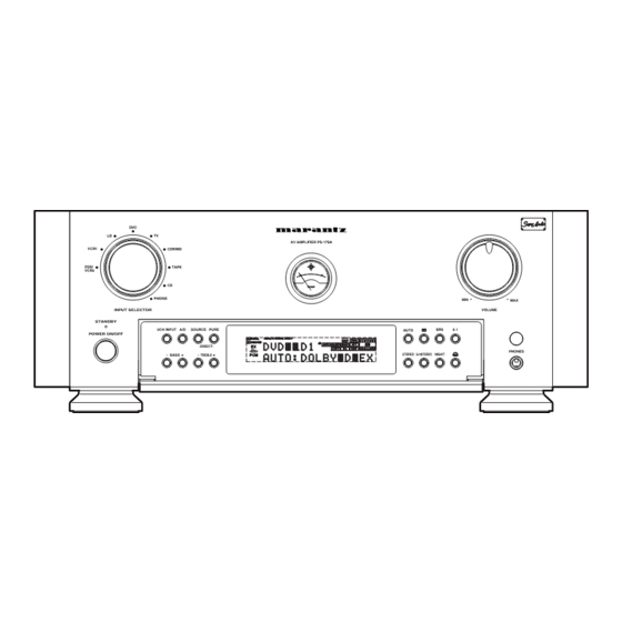 Marantz PS-17 Service Manual