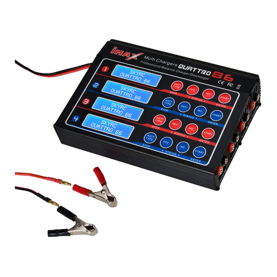 VOLTCRAFT B6 Quadro Operating Instructions Manual