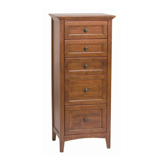 Whittier Wood 1121GACe Assembly Instructions Manual