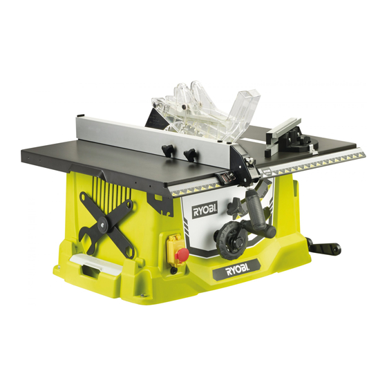 Ryobi RTS1800 Original Instructions Manual