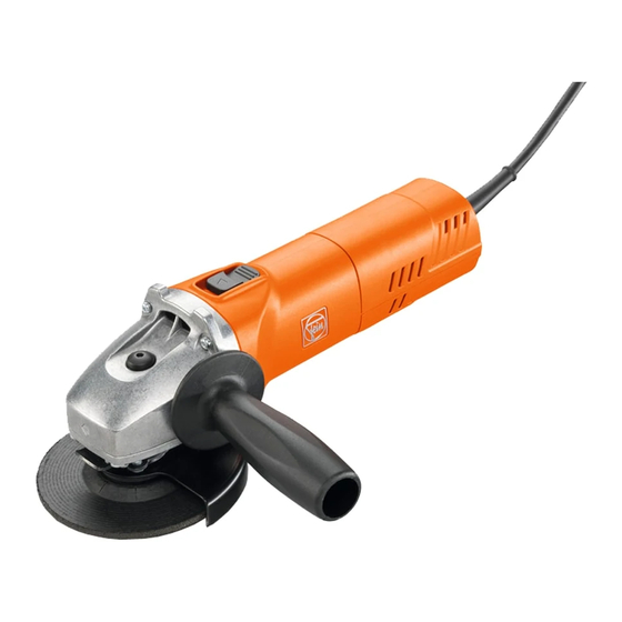 Fein WSG 8-125 A Repair Instructions