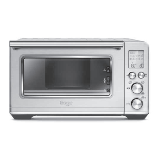 Sage Smart Oven SOV860 Quick Manual