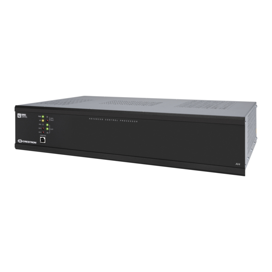Crestron Electronics 4 Series Product Manual