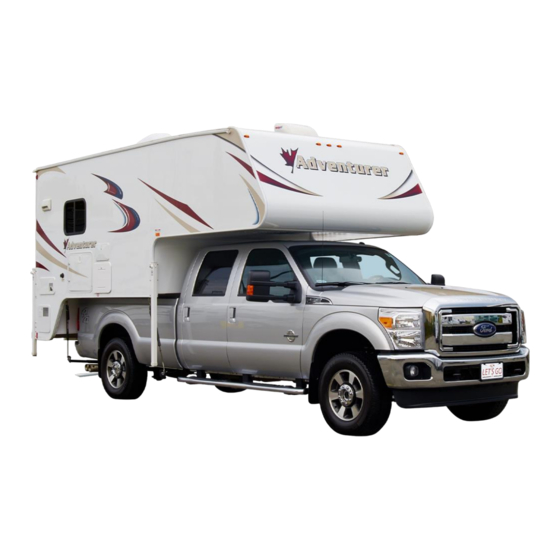 Fraserway RV Truck Camper Slide Dinette 2021 Manuals