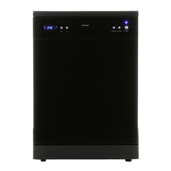 Kenwood KDW60B13 Installation Instructions Manual