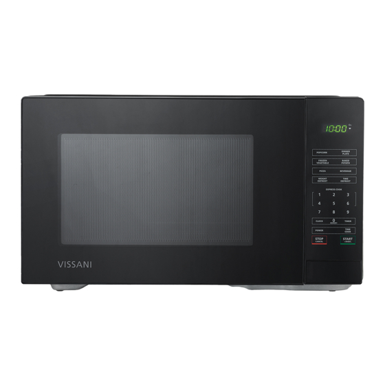 Vissani HVM1110B Microwave Oven Manuals