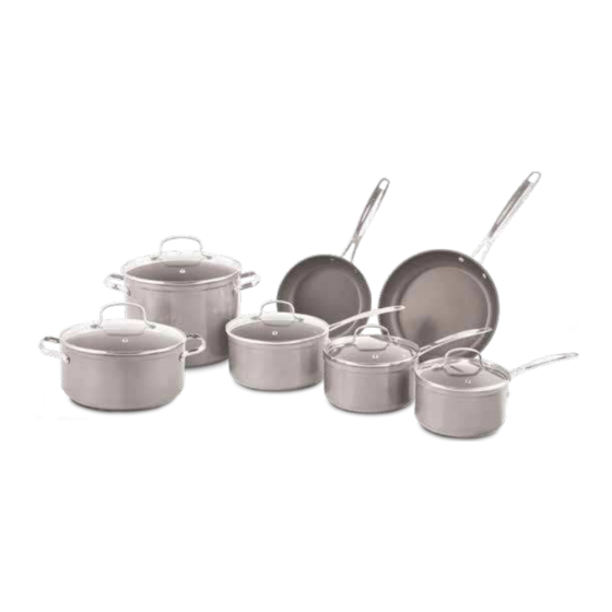 User Manuals: DURALON nuwave BLUE 31425 Cookware Set