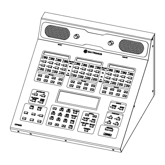 Hubbell GAI-TRONICS XCP0020A Instructions