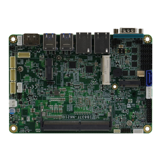 IBASE Technology IB837 Series User Manual