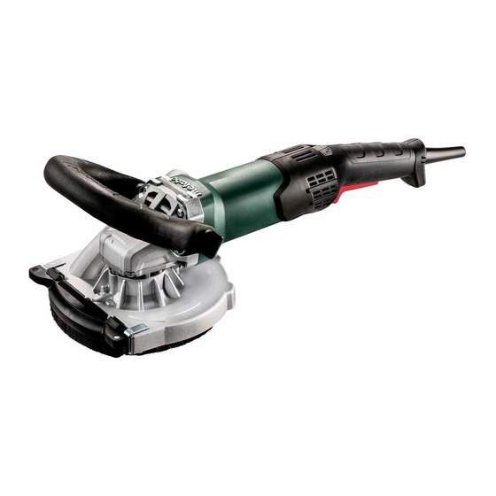 Metabo RSEV 19-125 RT Original Instructions Manual