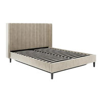 Dunelm Alara Pleated Ottoman bed Instructions Manual