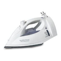 Hamilton Beach 14350 - Lighted Control Nonstick Iron Use & Care Manual