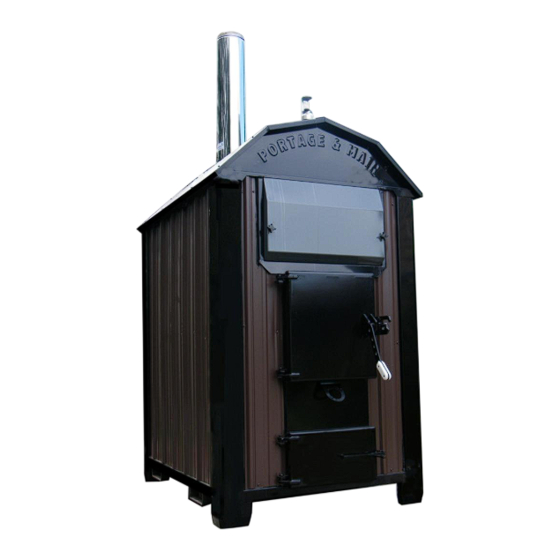 Piney PORTAGE & MAIN OUTDOOR WATER FURNACE Installation And Operation Manual