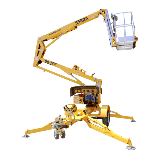 Haulotte Group 3522A Operator's  Maintenance Manual