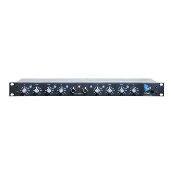 API 5500 Manual