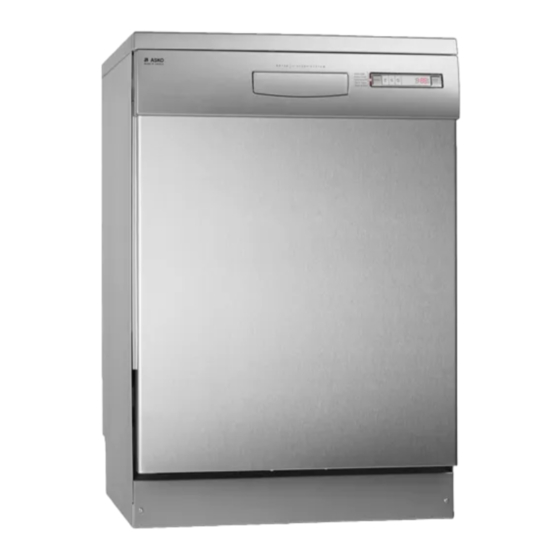 Asko best sale dishwasher d3251