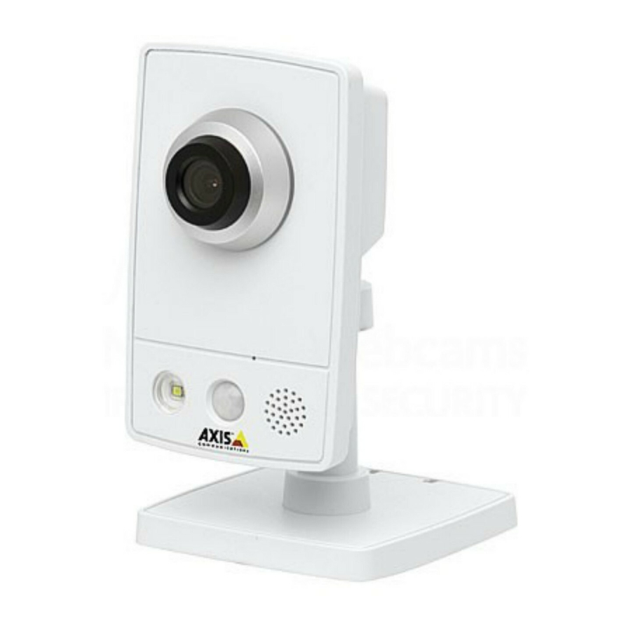 AXIS M1054 SECURITY CAMERA USER MANUAL ManualsLib