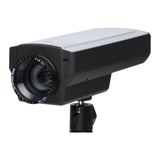 AXIS Q1755 SECURITY CAMERA USER MANUAL ManualsLib